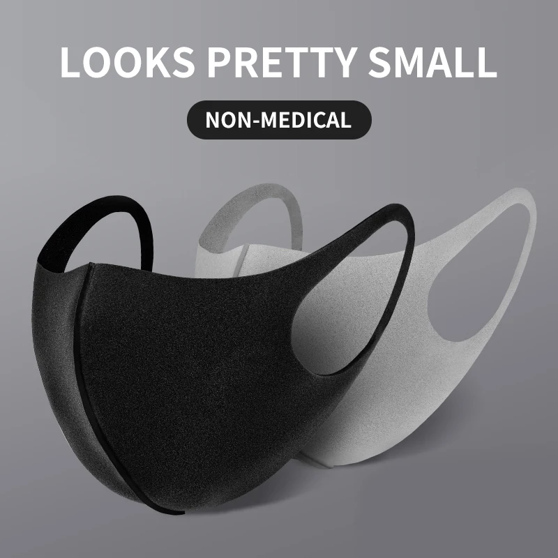 

PINZHI No odor mask 3pcs of advanced sponge PM2.5 masks dustproof and pollution-proof masks activated carbon filter non-dispos