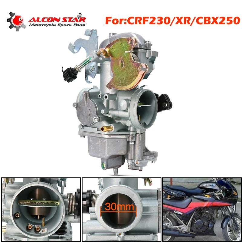 Alconstar высокопроизводительный карбюратор для мотоцикла 30 мм Honda CRF230 XR CBX250 250cc