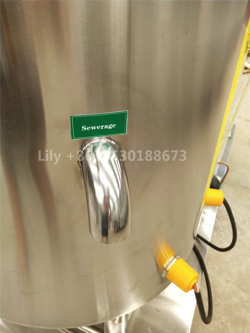 Automatic Milk Sterilizer Commercial Milk Sterilize Machine 200L Milk Pasteurizer