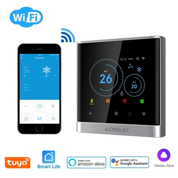

730-K Tuya WiFi Smart Thermostat ï¼ŒAir Conditioning temperature controller Controller for Google Home, Alexaï¼ŒDuerOS