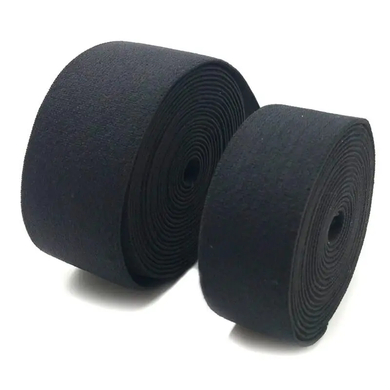 

20yards Black Nylon High Elastic Elastic Band DIY Apparel Sewing Spandex Elastic Belt Waist Headlight Strip Elastic Band