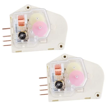

2Pcs 215846602 Defrost Timer for Kenmore Refrigerator Replacement Parts 215846606 240371001 241621501