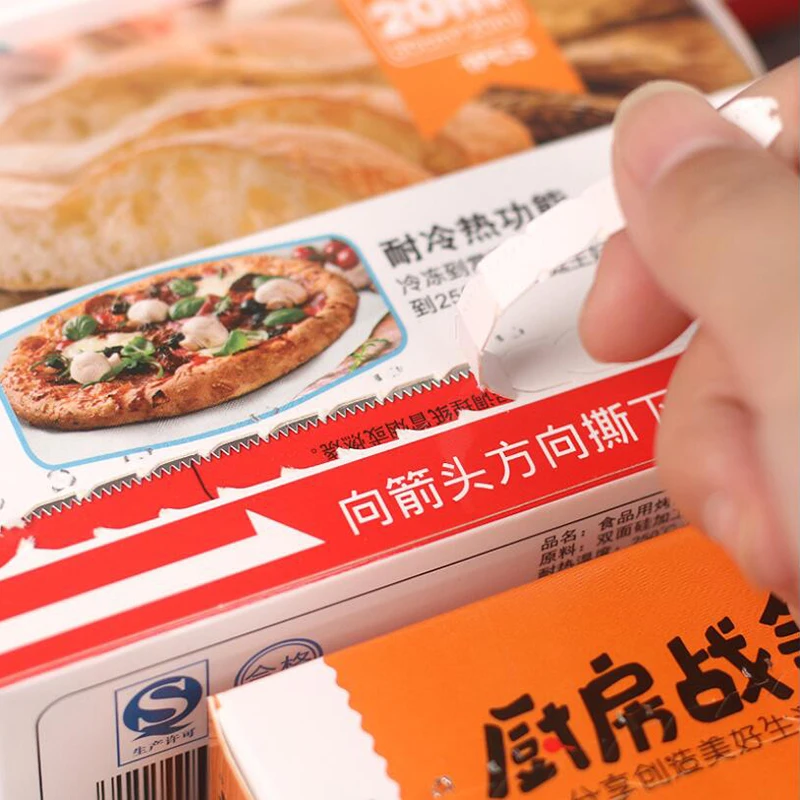 5/10M Baking Paper Barbecue Double-sided Silicone Oil Paper Parchment Rectangle Oven Oil Paper Baking Sheets Bakery BBQ Party