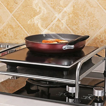 

Stainless Steel Gas Burner Stove Stand Rack Bracket Cooking Rack Induction Cooker Rack Outdoor Camping Cooking Tools
