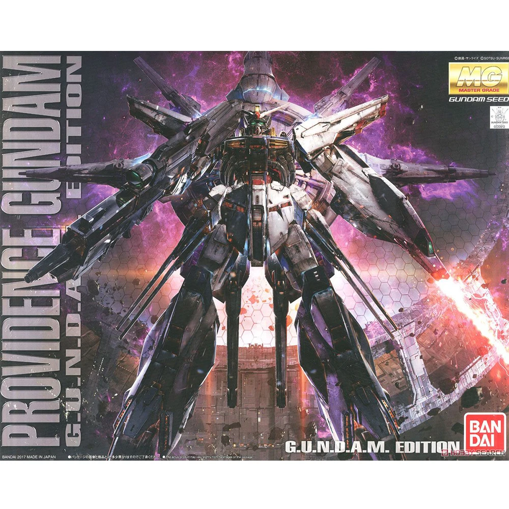 

Original Bandai MG 1/100 Heavenly Emperor God's Will Gundam Seed Providence Normal Edition Assembly Action Brinquedos Model Doll