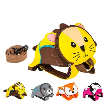 

Waterproof Kindergarten backack Toddler Backpack Animal Kids Baby Bags 3D Cow School Bags For Girls Cute Cartoon School Bags