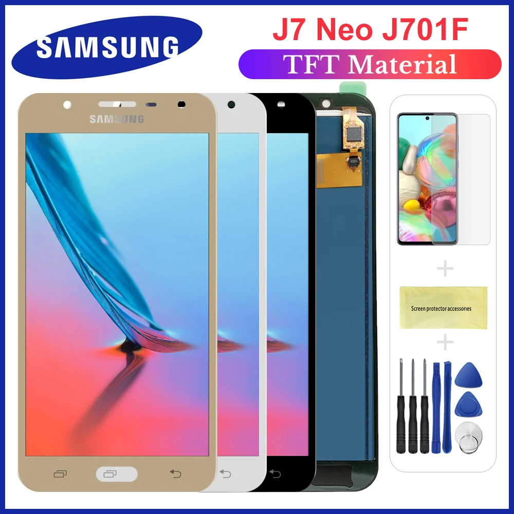J701 LCD untuk Samsung J7 NXT J701F 
