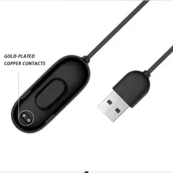 M4 USB кабель для зарядки с адаптером для Xiao mi Band 4 смарт-браслет аксессуары