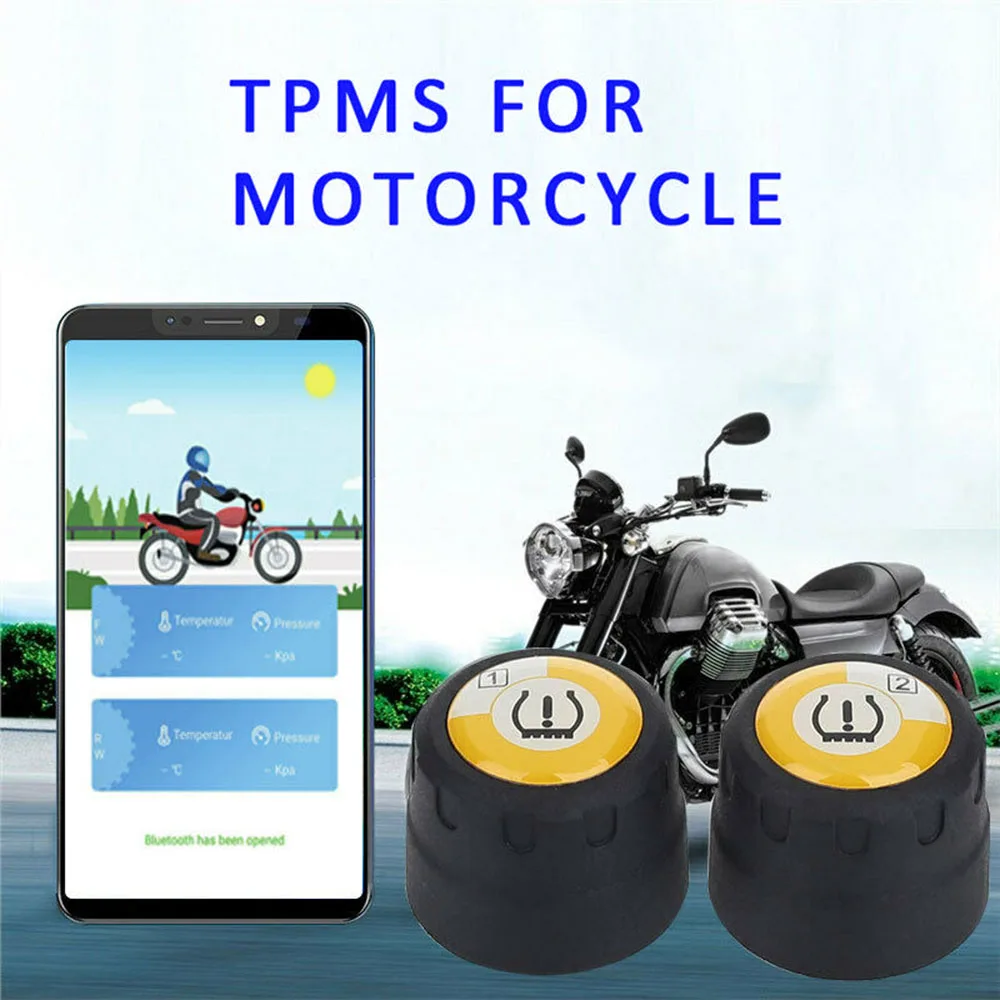 Универсальный беспроводной датчик давления в шинах для мобильного телефона и мотоцикла