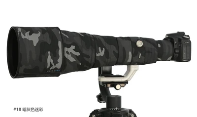 Number 18 Линзы rolanpro Камуфляжный Плащ дождевик для Canon EF 400 мм F/2,8 L IS II USM защитный чехол для объектива Крышка для Canon SLR камеры - Цвет: Number 18