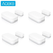 Aqara-Sensor inteligente Zigbee sem fio, para portas e janelas, mini, funciona com aplicativo Mi Home para Xiaomi Mijia