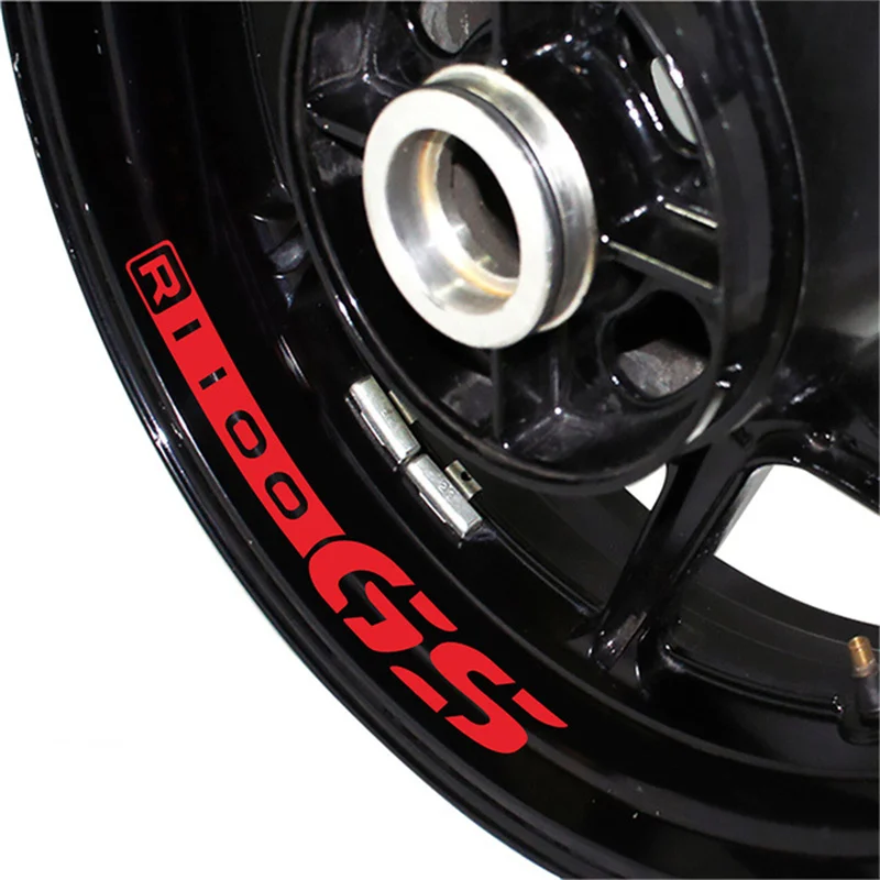 Waterproof Custom Refit Decoration Front & Rear Wheel Tire Stickers Reflective Decals For BMW R1100GS Motorcycle Accessories