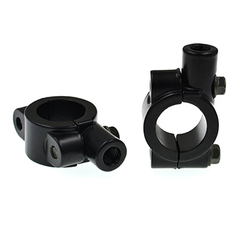 

8MM 10MM Handlebar Mount Adaptor Motorcycle Rearview Mirror Stand Holder Clip Handlebar Mount Adaptor Mirror Fixed Code