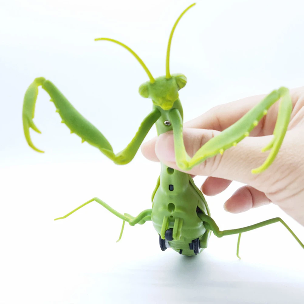 Моделирование на пульте дистанционного управления Mantis освещение насекомых модель игрушки шутка реквизит для розыгрышей пульт дистанционного управления шутка смешная игрушка tease детские игрушки