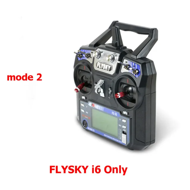 FLYSKY FS-i6 I6 2.4G 6CH AFHDS 2A Radio Transmitter with FS-iA6 IA6B A8S X6B IA10B Receiver for RC Drone FPV Airplane Helicopter