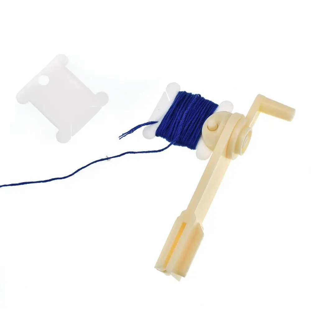 

Weaving accessories supplies 30 white winding plate plus winding tool set.