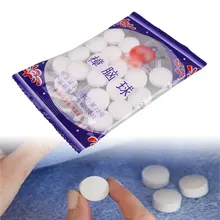 1 мешок нафталиновые шарики комаров убийца книги ткань шкаф mothbills Tela Repelente