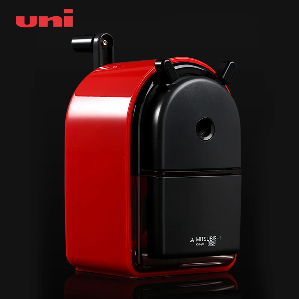 

Точилка для карандашей UNI с ручным креплением, регулируемая точилка среднего размера для карандашей, Студенческая точилка из сплава