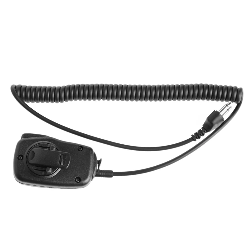 

Handheld Speaker Mic Microphone PTT For ICOM Two-Way Radio Walkie Talkie 2-Pin