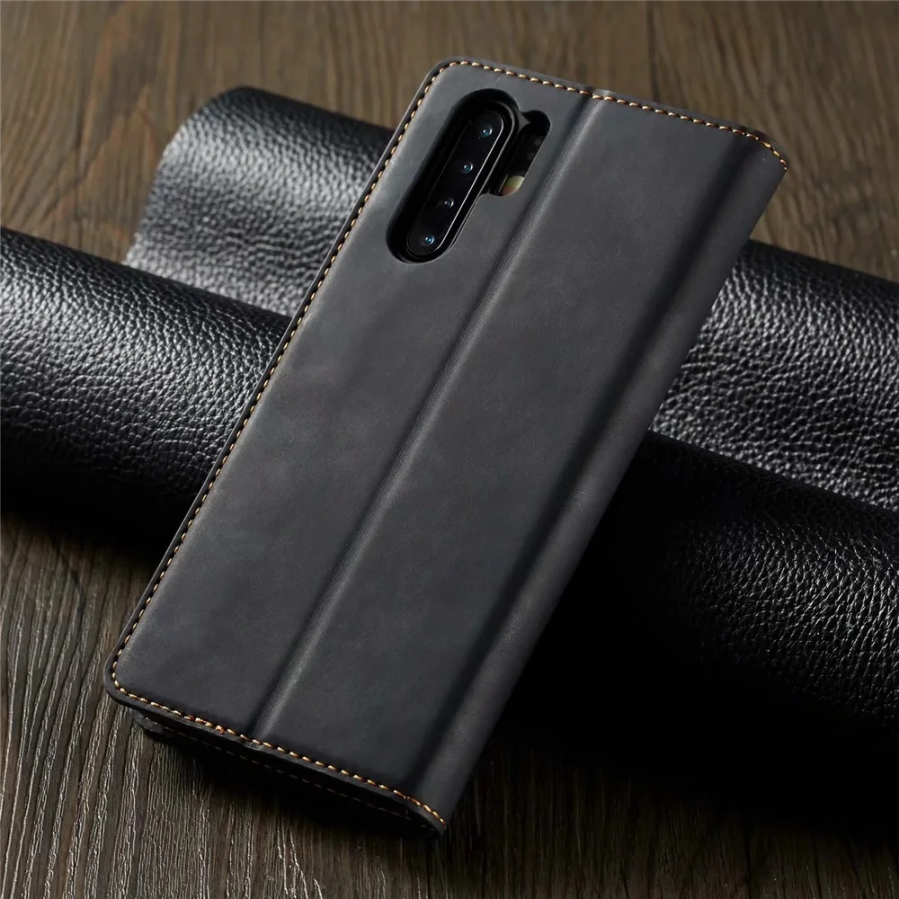 Custodia per cellulare con custodia a portafoglio in pelle opaca ultra sottile per Huawei P40 P30 P20 Pro Lite Mate 20 30 Pro Lite P Smart Pl_voghion.com