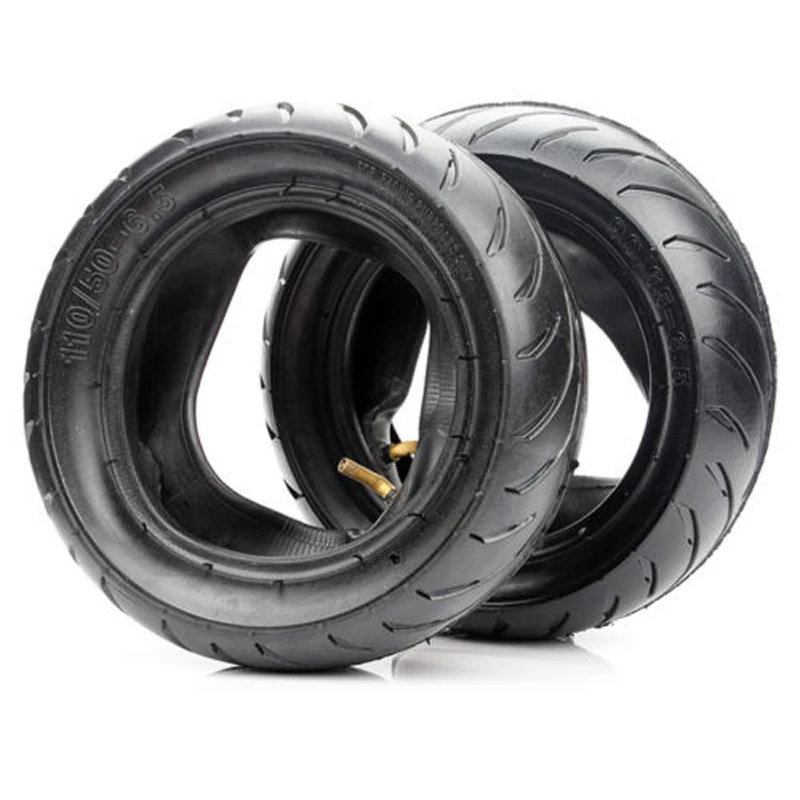 Mini Bike Tires 110/50/6.5 90/65/6.5 Front Rear Tire + Inner Tube Bent