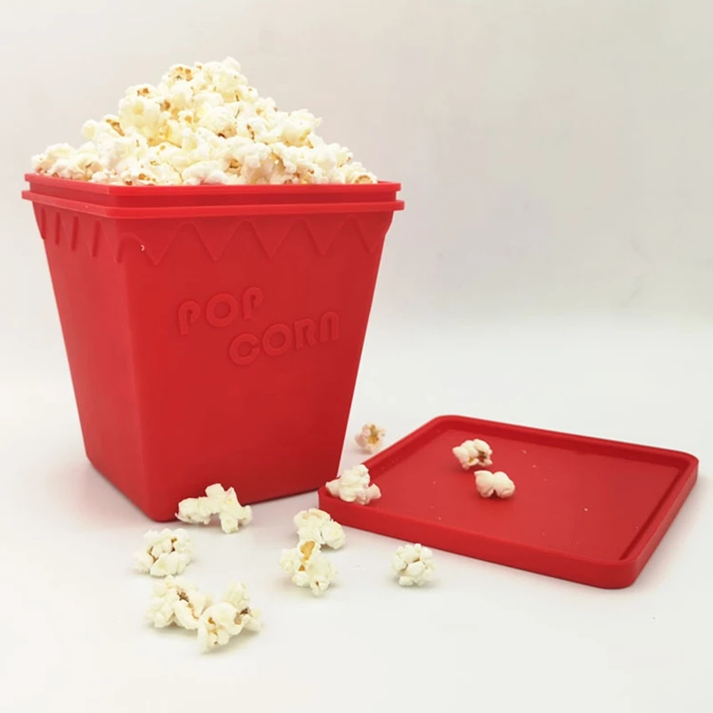 Best Silicone Puffed Rice Bowl Home Miniwaveable Puffed Rice Maker Bowl Miniwave Safe Puffed Rice Bakingwares Bucket