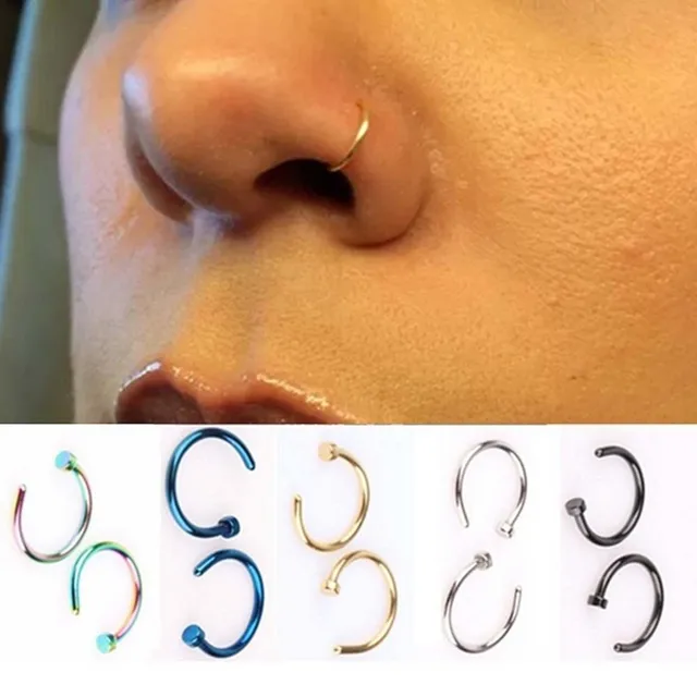 Stylish and Affordable Nose Ring with C-Shape Design