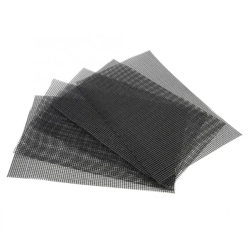 

10 Pcs 30 x 20cm Flower Pot Hole Mesh Pad Bonsai Pot Bottom Grid Mat Mesh Garden's Drainage Mesh Hole Screens