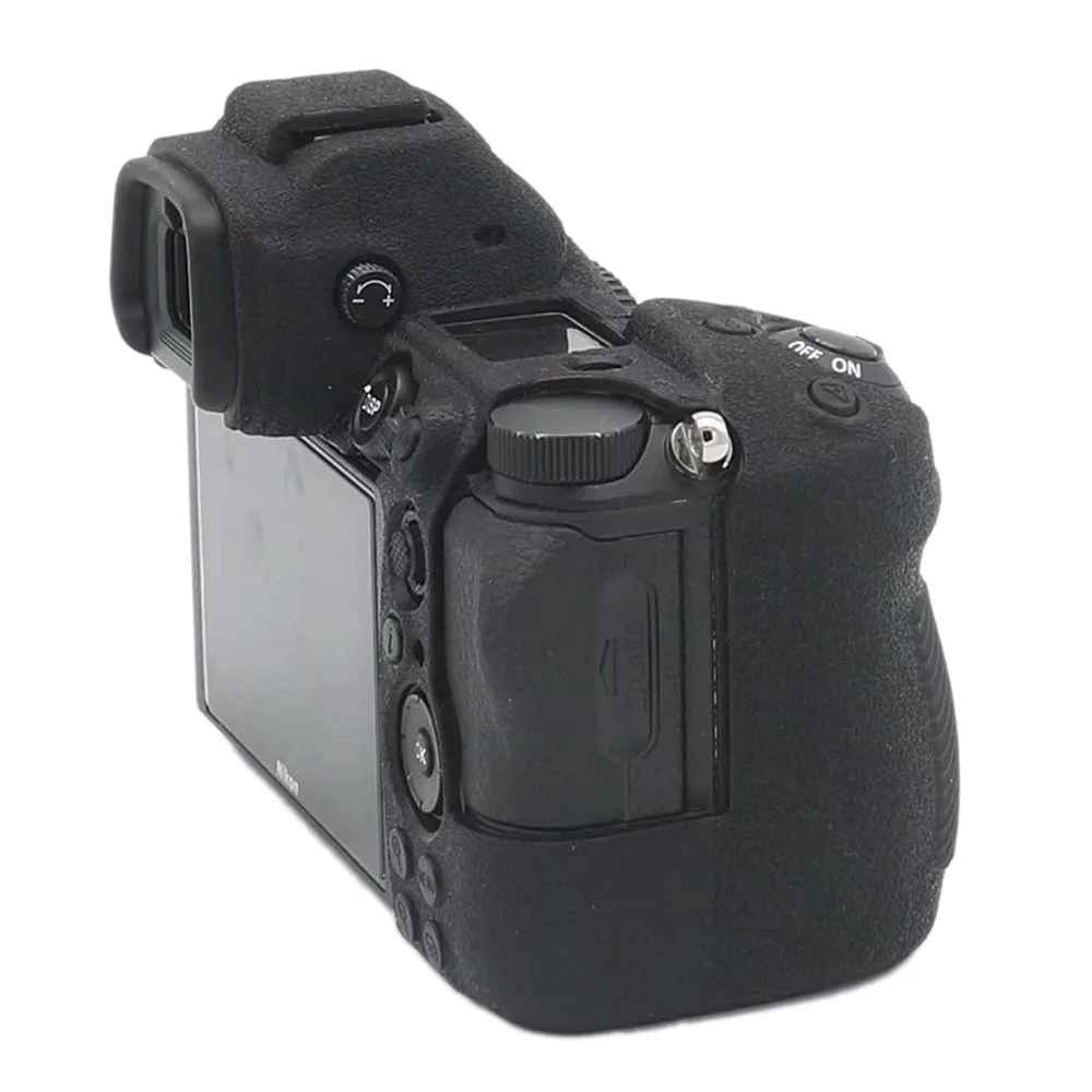 4 цвета мягкий силиконовый резиновый защитный чехол для камеры для Nikon Z7 Z6 защитный чехол для камеры