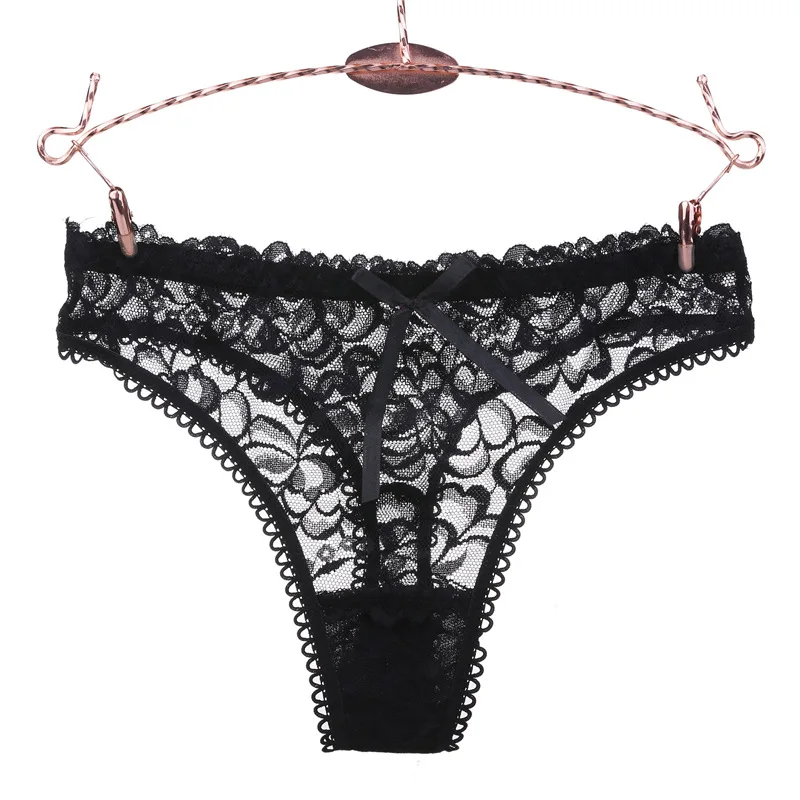 

Women lace panties seamless panty briefs Sexy Lingerie Fashion breathable Low Waist underwear t thong G-string intimates briefs