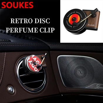 

Record player Car Air Outlet Freshener Decoration Clip For Volvo S60 V70 XC90 Subaru Forester Peugeot 307 206 308 407 BMW E46
