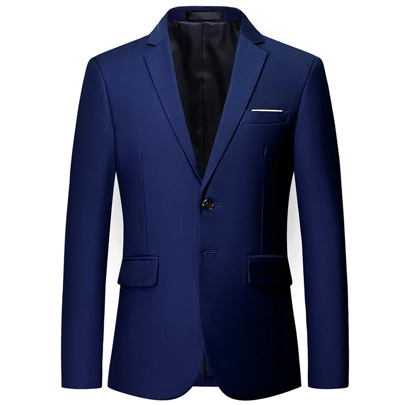 Men's high-end custom business Slim official classic blazer / multi-color Plus size men's suit jacket groom wedding suit jacket Men's high-end custom business Slim official classic blazer / multi-color Plus size men's suit jacket groom wedding suit jacket