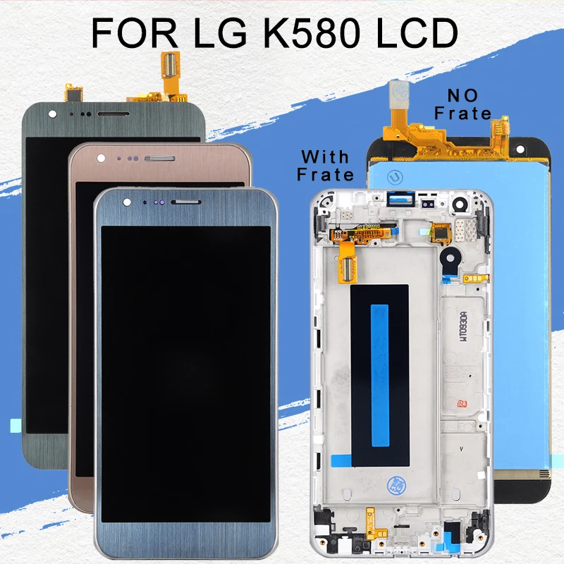 

Dinamico 1PCS 5.2inch For LG X Cam Lcd For LG K580 Display With Touch Screen Digitizer Assembly With Frame Free Shipping+Tools