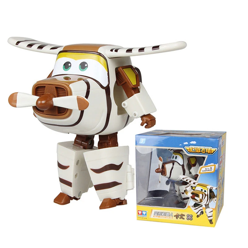AULDEY Super Wing 34 Styles 15cm ABS Super Deformable Aircraft Robot Wing Deformable Toy Boy Girl Best Gift