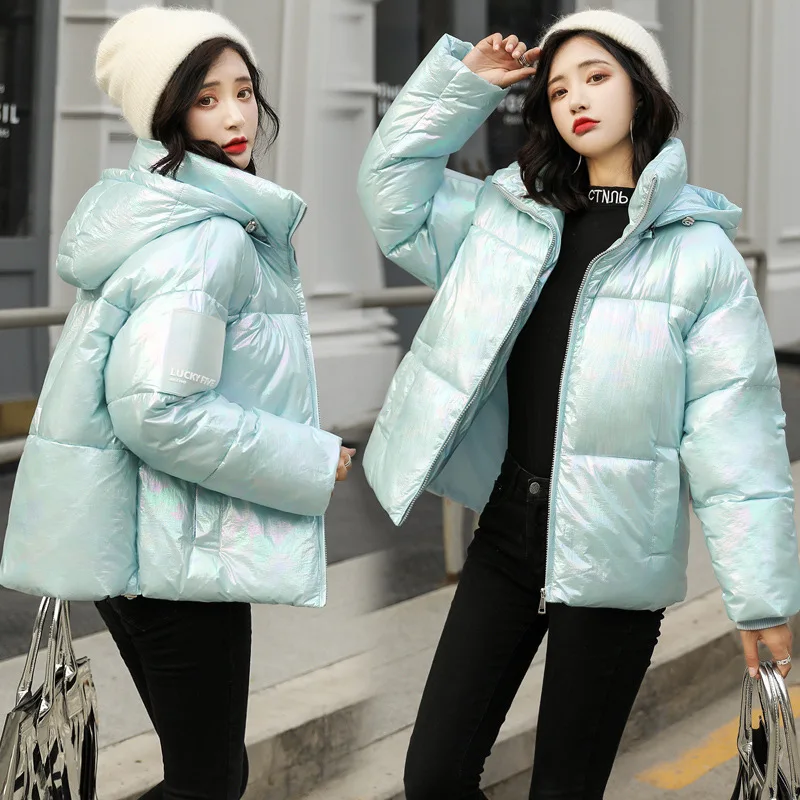 

Solid Color Korean-style Trend of Fashion Slimming Short Solid Color Cotton-padded Clothes Women's 2019 Winter Versatile Casual