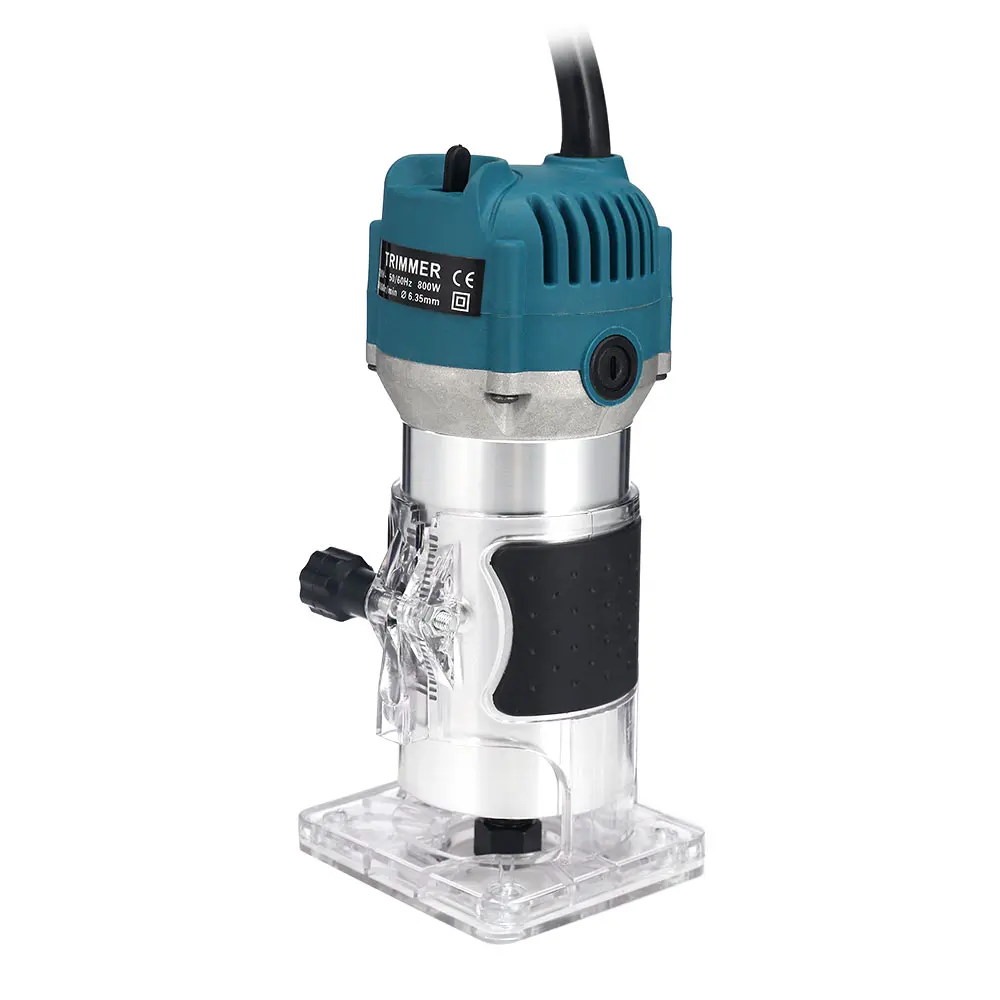 800W Electric Trimmer Hand Trimmer Router Laminate Edge Trimmer 1/4\