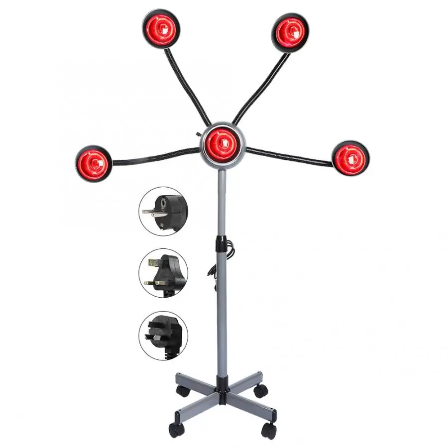 Инфракрасный 5 головок парикмахерской красоты кожи тепловая лампа для окрашивания волос завивка Уход за волосами Нагреватель