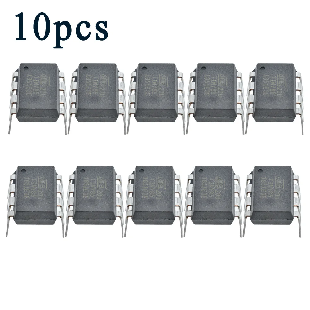 10 шт. ATMEL ATTINY85-20PU Tiny85-20PU DIP-8 чип электронный компонент ИС Практичный Прочный мульти инструменты