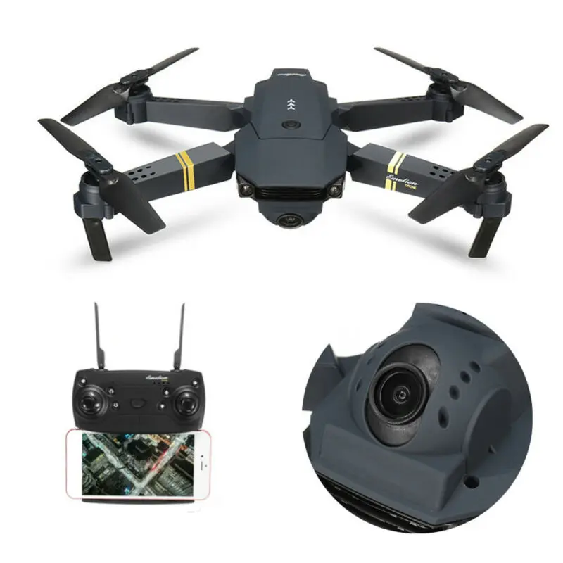 Дрон X Pro складной Квадрокоптер wifi FPV с hd-камерой 1080P 3 дополнительных аккумулятора