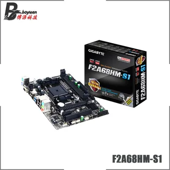 

Gigabyte GA F2A68HM S1 M-ATX AMD A68/DDR3/64G/Double Channels/USB3.0/STAT3.0/SSD/New/Can support X4 880K A10 7890K Socket FM2+