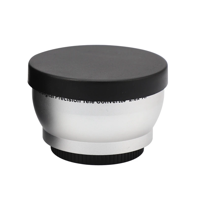 

OPQ-NEWYI 43mm 2.0X TELE Telephoto LENS for Camcorder 43 mm 2X Silver