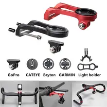 Bike Bicycle Stem Extension Computer Mount Holder For Garmin Edge GPS Adjustable