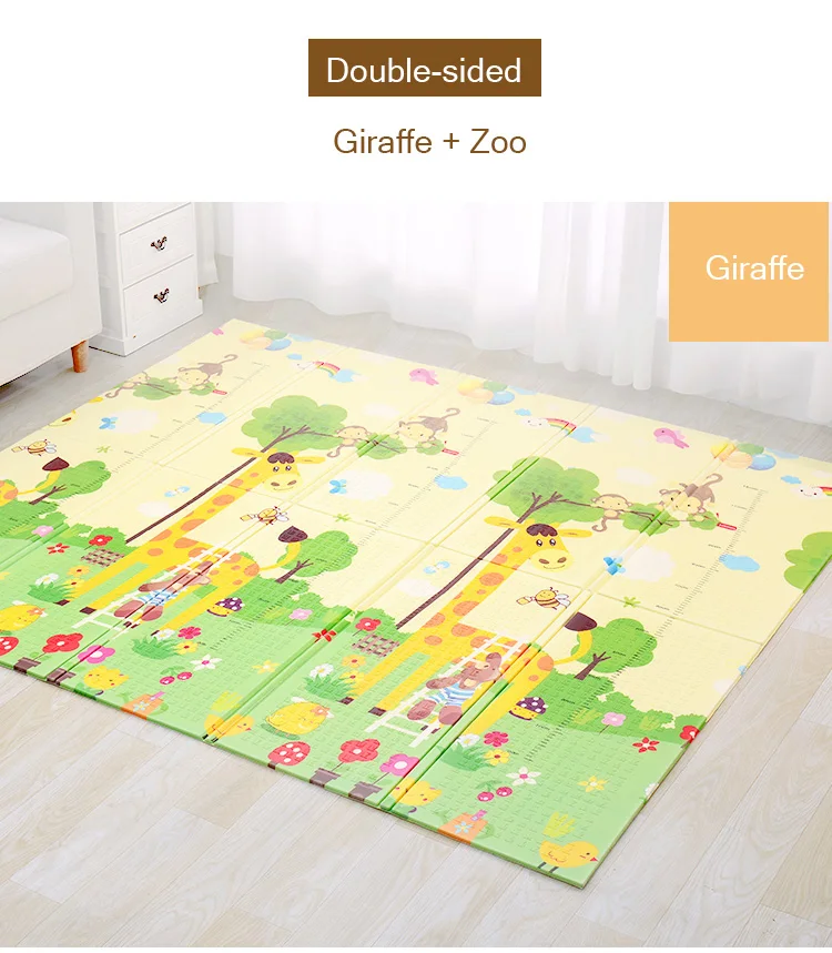 XPE Folding Children's Mat  Developing Crawling Baby Toys Carpet Climbing Game Floor Mat for Children Kids Rug