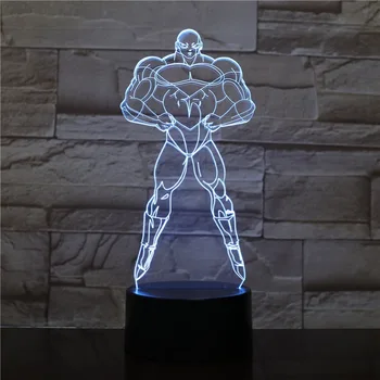 

Dragonball Guillen The Little Monkey King Battery Powered Christmas Decoration for Baby Gift 3D Lamp Led Night Light Lamp
