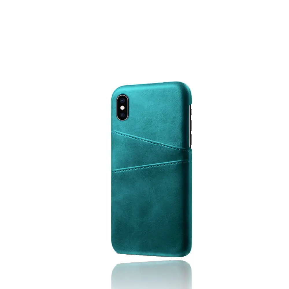 Кожаный держатель для карт чехол для телефона для iPhone XR XS X 11 Pro MAX 7 8 Plus 6 6s из искусственной кожи чехол для iPhone XS MAX 4 4S 5 5S SE