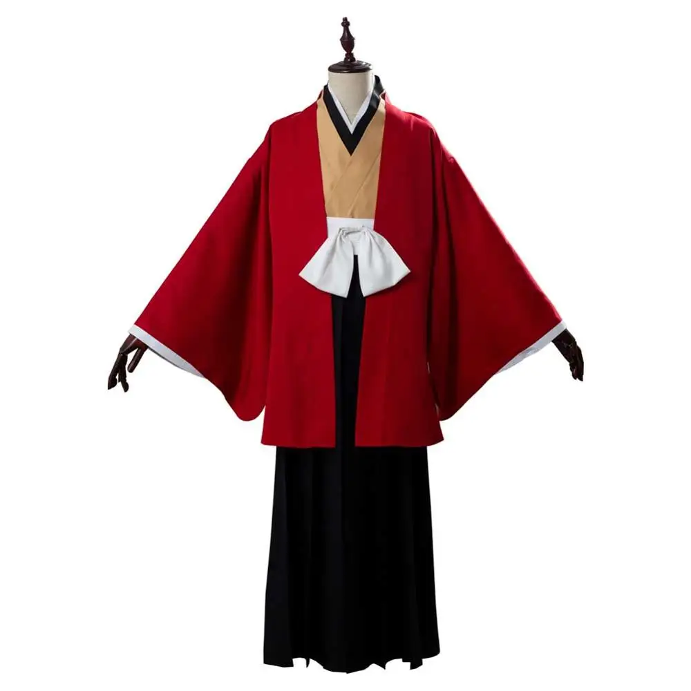 Female Size Костюм для косплея «Demon Slayer Kimetsu no Yaiba Tsugikuni йориичи»; красное платье-кимоно; карнавальный костюм на Хэллоуин - Цвет: Female Size