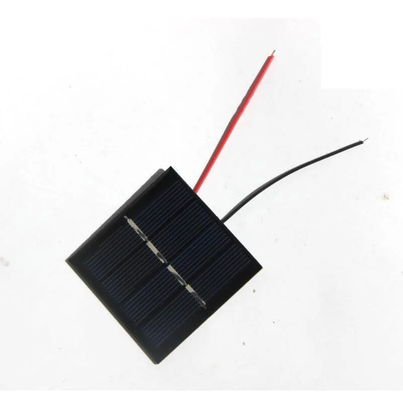 Buheshui mini 0.42w 2v policristalino painel solar