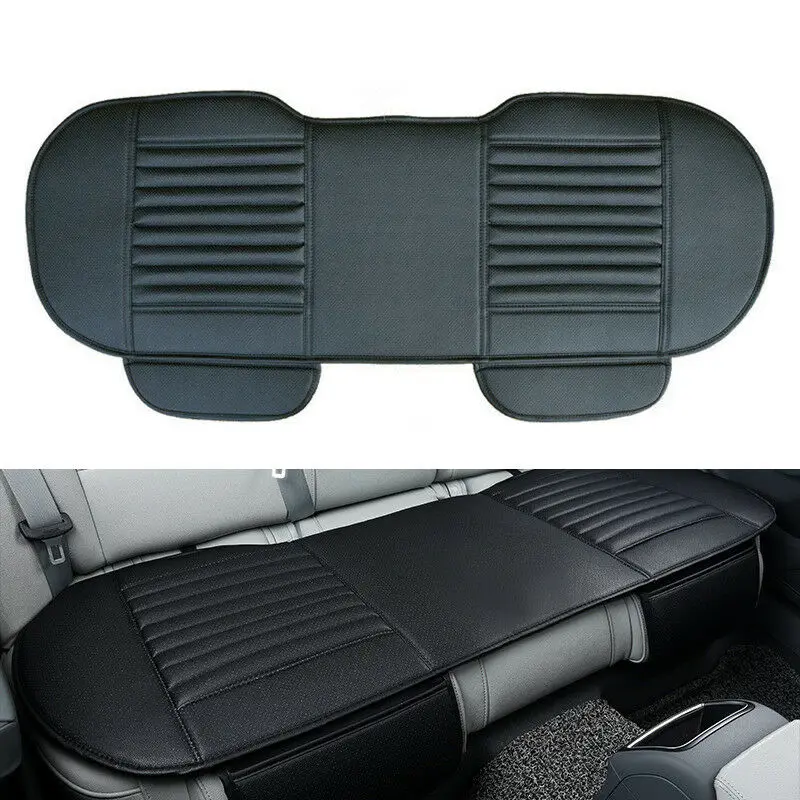 

Universal Car Rear Seat Cover Back Row Seat Cushionr Breathable PU Leather Pad Mat for Auto Chair Cushion