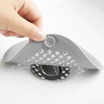 

Sink Drain Strainer Hair Catchers Rubber Shower Bathtub Floor Filter Water Stopper Silicone Bathroom Kitchen Deodorant Plug