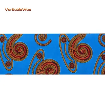 

2020 African Wax Print Fabric New Veritable Wax Fabric Grid Print Dress Clothes Fabric Ankara African Batik Fabric 24FS1097